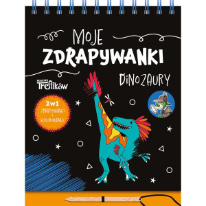 Moje zdrapywanki Dinozaury Rodzina Treflików