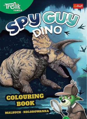 Spy Guy Dino Kolorowanka