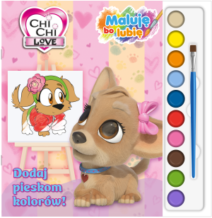 Chi Chi Love Maluję bo lubię Dodaj pieskom kolorów!