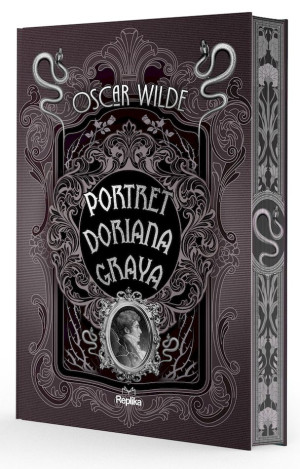 Portret Doriana Graya barwione brzegi