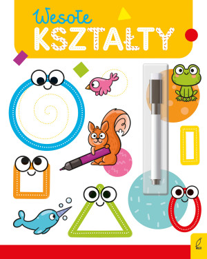 Wesoła nauka Wesołe kształty Flamaster suchościeralny
