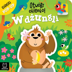 Otwórz okienko! W dżungli. Książeczka pop-up