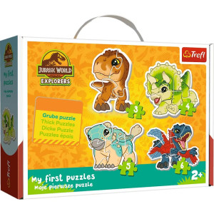 Puzzle Park Jurajski, Baby Classic Urocze dinozaury