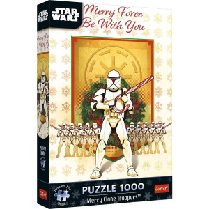 Puzzle 1000 Świąteczny Patrol Szturmowców 12086