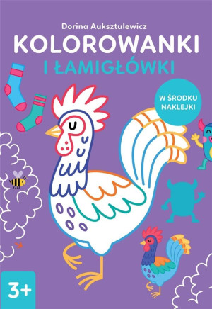 Kolorowanki i łamigłówki 3+