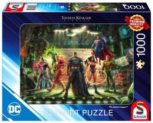 Puzzle 1000 PQ T.Kinkade Liga Sprawiedliwości 113549