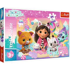 Puzzle 24 Maxi Koci Świat Gabby 14381
