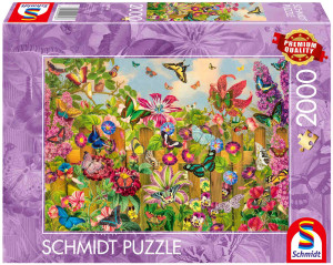 Puzzle 2000 PQ Ogród Motyli 113694
