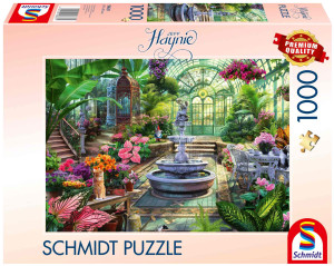 Puzzle 1000 PQ Jeff Haynie Wiktoriańska szklarnia 113664