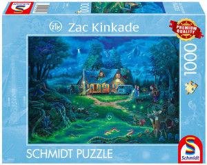 Puzzle 1000 PQ Zac Kinkade Nawiedzony dom 113658