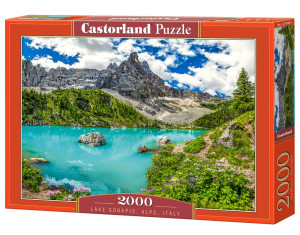 Puzzle 2000 Lake Sorapis Alps Italy  C-201006-2