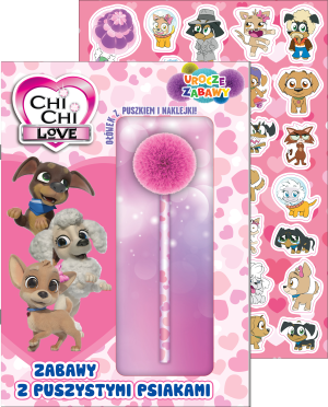 Zabawy z puszystymi psiakami. Chi Chi Love. Urocze zabawy