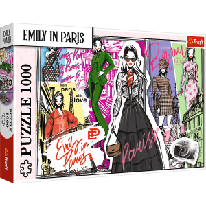 Puzzle 1000 Emily w Paryżu Modowe Inspiracje 10967