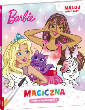 Mattel barbie dreamtopia. magiczna wodna kolorowanka MWB-1401