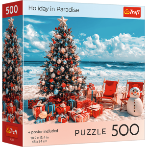 Puzzle 500  USA Collection: Holiday in Paradise