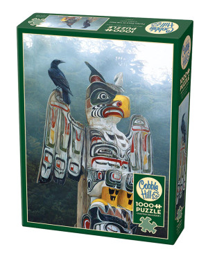 Puzzle 1000 Totem rdzennych Amerykanów 113138