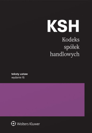 Kodeks spółek handlowych. Przepisy w15