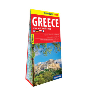 Greece road and tourist map 1:700 000 karton 2023
