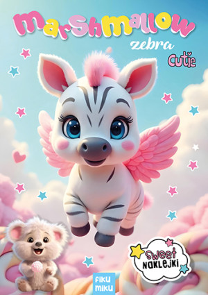 Zebra. Marshmallow