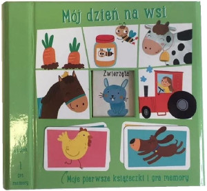 Moje pierwsze książeczki i memory - Dzień na wsi