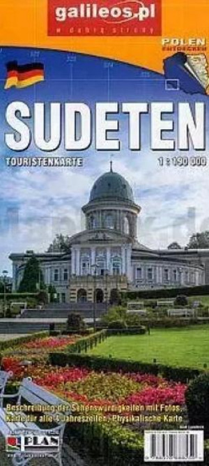 Mapa turystyczna - Sudeten 1:190 000 w.niemiecka