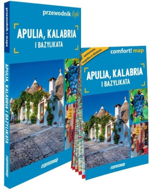Apulia, Kalabria.. light: przewodnik + mapa w.2025