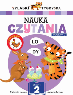 Sylabki Tygryska. Nauka czytania z.2, poziom 2