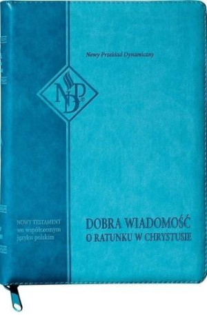 Nowy Testament NPD suwak paginatory turkusowy