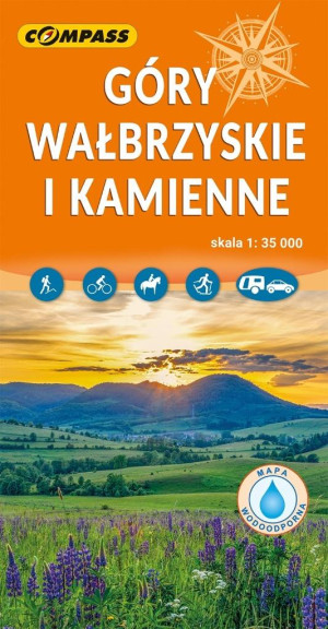 Mapa - Góry Wałbrzyskie i Kamienne 1:35 000