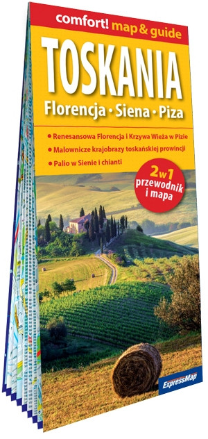 Comfort! map&guide Toskania. Florencja 2w1 w.2025