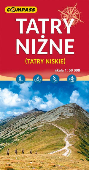 Mapa - Tatry Niżne (Tatry Niskie) 1:50 000