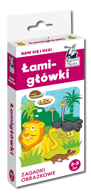 Kapitan Nauka. Łamigłówki. Zagadki obrazkowe