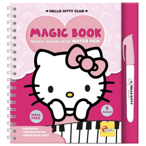 Kolorowanka wodna Hello Kitty