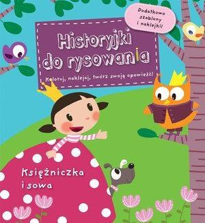 Księżniczka i sowa Historyjki do rysowania