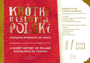 Krótka Historia Polski kreatywna książeczka dla dzieci