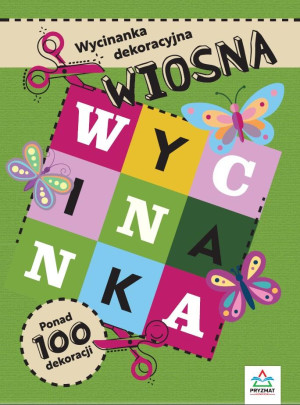 Wycinanka dekoracyjna wiosna