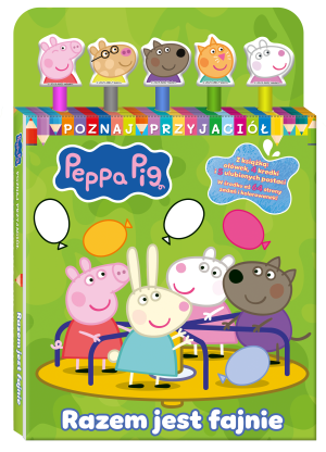 Razem jest fajnie. Świnka Peppa. Poznaj przyjaciół