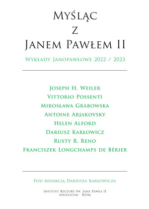 Myśląc z Janem Pawłem II. Wykłady Janopawłowe 2022/2023