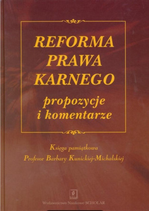 Reforma prawa karnego