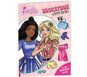 Mattel Barbie Brokatowe ubieranki SDLB-1106