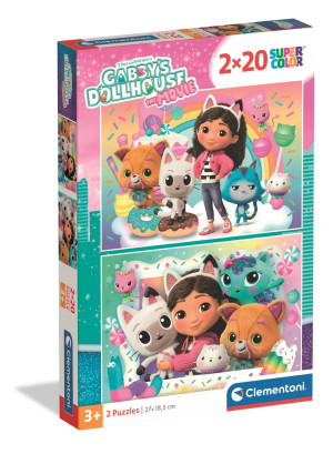 Puzzle 2x20 Super kolor Gabby’s Dollhouse the Movie 24832