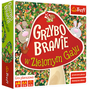 Grzybobranie w Zielonym Gaju. Gra planszowa