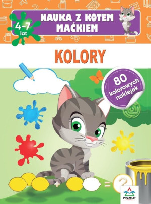 Nauka z kotem Maćkiem. Kolory