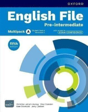 English File 5E Pre-Intermediate Multipack A with with access to Skills Confidence multi-pack A
