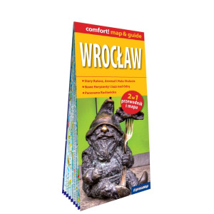 Wrocław laminowany map&guide 2w1