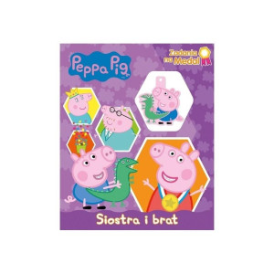 Peppa Pig. Zadania na medal. Siostra i brat.