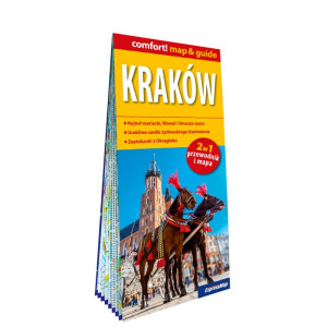 Kraków laminowany map&guide 2w1