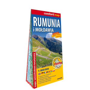 Comfort! map Rumunia i Mołdawia 1:800 00