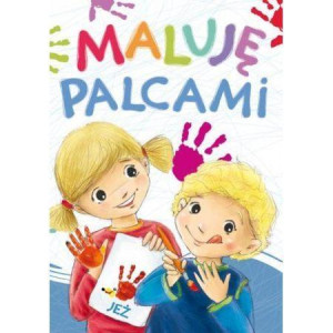 Jeż maluję palcami