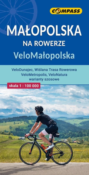 Mapa - Małopolska na rowerze